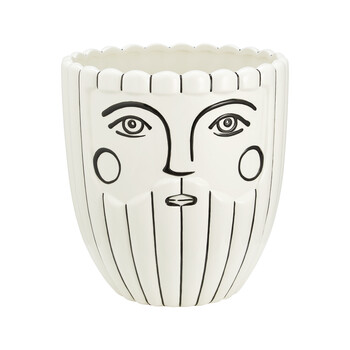 Kerstman plant pot