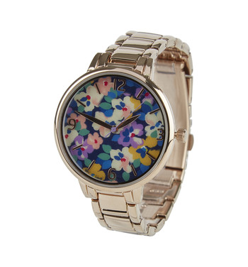 Rose goud horloge