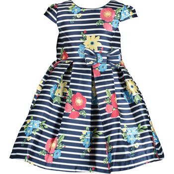 Jurk met blauwe strepen