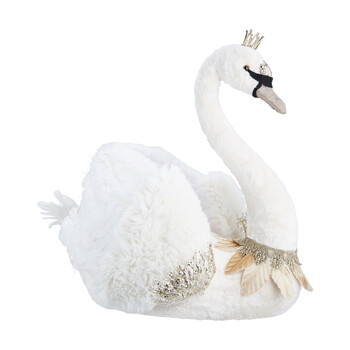 Zwaan met kroon knuffel