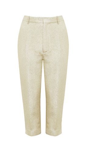 Metallic gouden broek