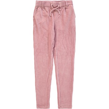 Roze cordouroy broek