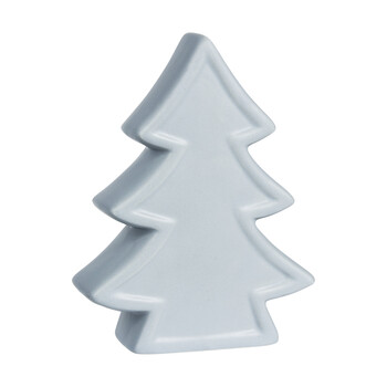 Grijze keramische kerstboom