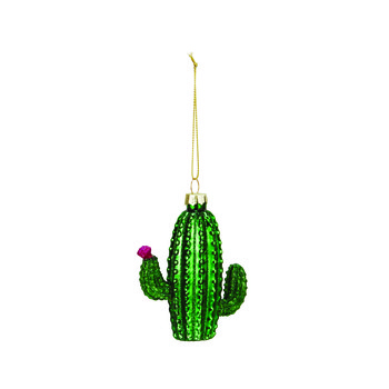 Cactus kerstbal