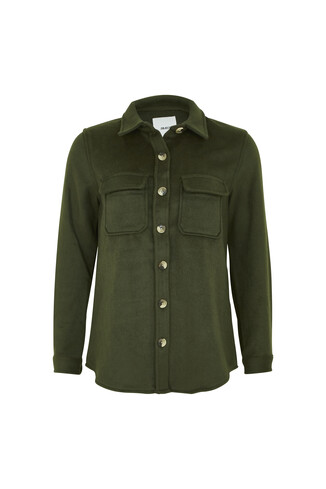 groen jas
