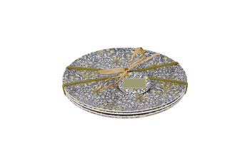 FI4564 Lesser & Pavey Set of 4 Bamboo William Morris Side Plates 6433