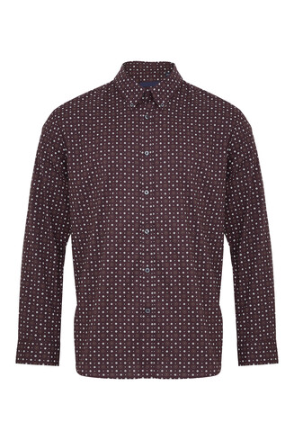 bruine blouse